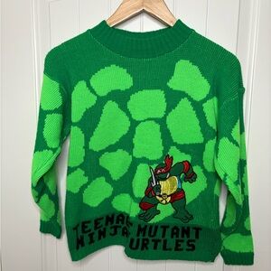 Mickey's Clan Green Ninja Turtles Sweater